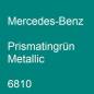 Preview: Mercedes-Benz, Prismatingrün Metallic, 6810.